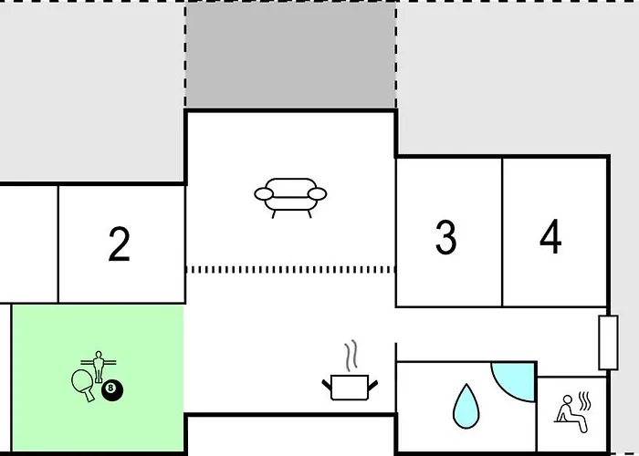 Prázdninový dům Four-bedroom With A Hot Tub 09 *